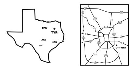 德克萨斯和泰勒地图图像